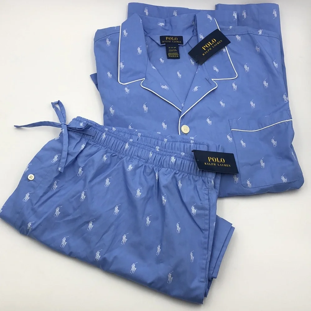 Polo Ralph Lauren All Over Polo Player Pajama Set